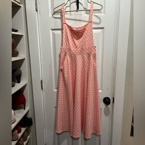 Pink Polka Dot Dress